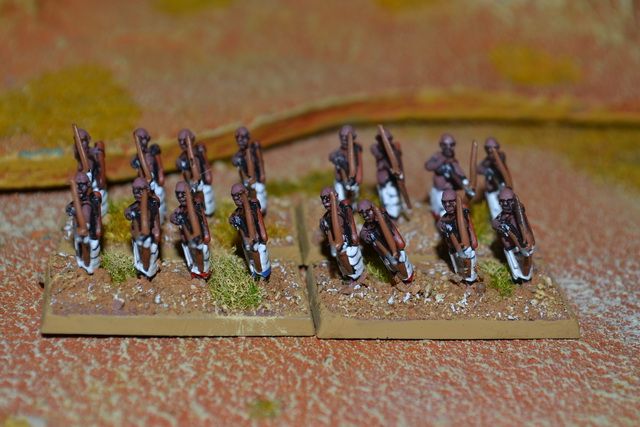 15mm Ancient DPS Painted DBMM Saitic Egypt Army SE153  