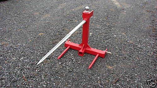 Point Bale Hay Spear Gooseneck Mover Reciever Hitch  