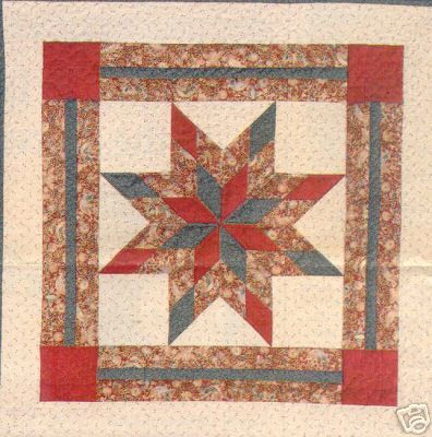 Blazing Star Quilt Piecing Pattern   1991  