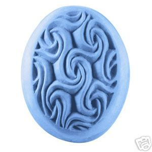 Domed Wave Milky Way Soap Mold   3 Cavity   NEW DESIGN  