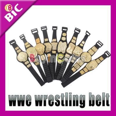 10 X WWE Wrestling Championship Toy Action Figure Belt  