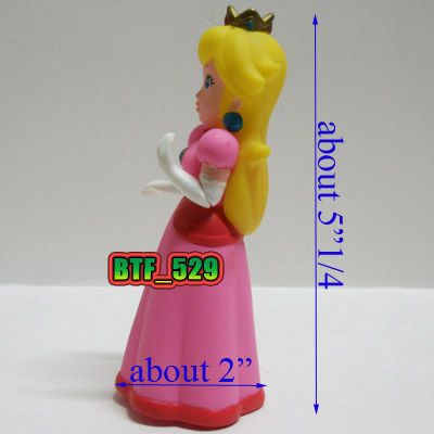 New Super Mario Brothers Action Figure (Princess Peach)  