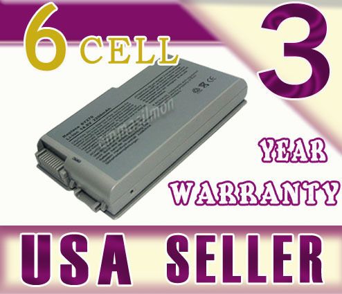New 6 Cell Replacement Battery for Dell Inspiron 600M Latitude d600 