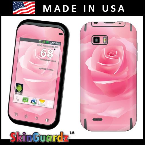   Pink Vinyl Case Decal Skin To Cover T Mobile MyTouch Q by LG  