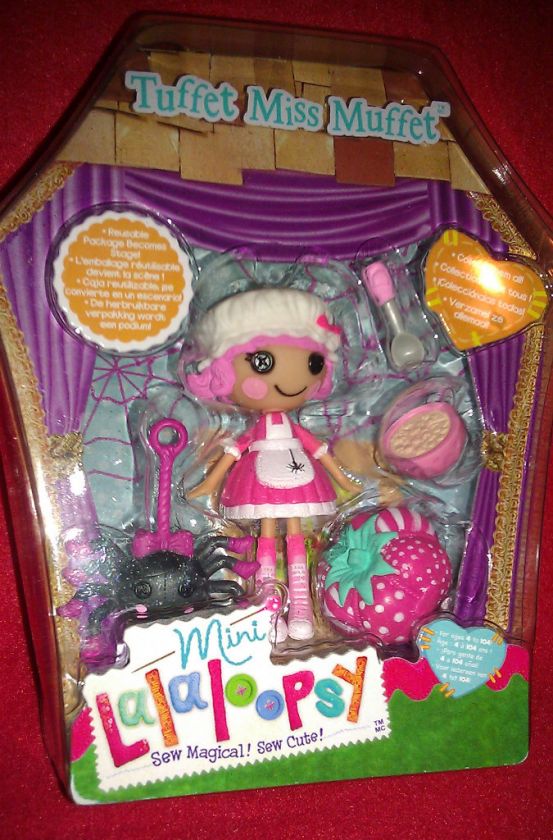Mini Lalaloopsy Fairy Tales Doll   Tuffett Miss Muffett # 3 of Series 