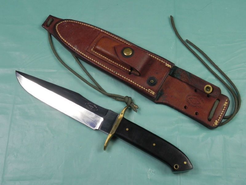 RARE US 1970 John L KEMP Custom Handmade Fighting Knife  