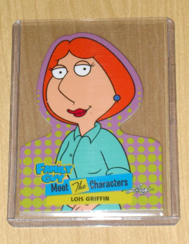   Family Guy Meet the Characters Diecut Die cut Lois Griffin #3  