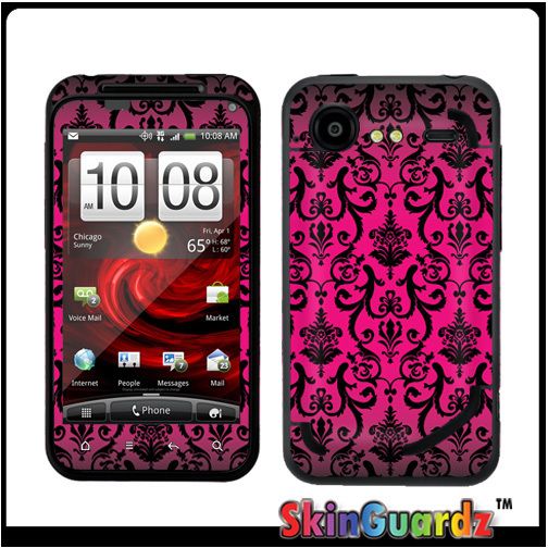 PINK VI Decal Skin To Cover HTC DROID Incredible 2 Case  